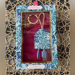 New in Box - Lilly Pulitzer Charging Tag